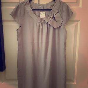 Gray Short Sleeve Dress